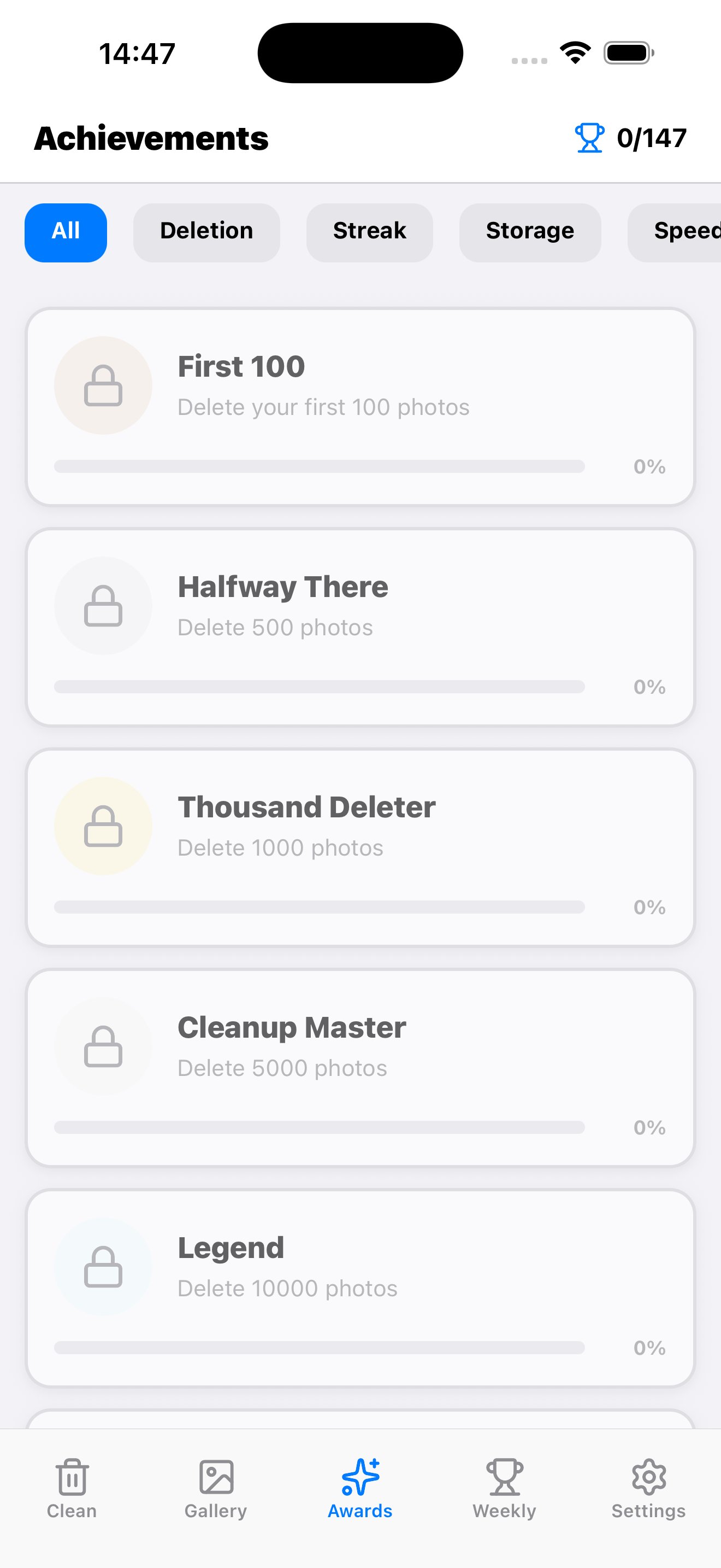 ShutterTrim achievements
